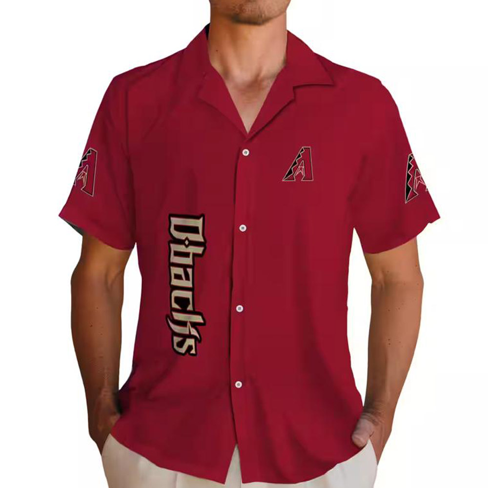 Arizona Diamondbacks Hawaiian Shirt Red Stuart Minion Design Arizona Diamondbacks Hawaiian Shirt Red Stuart Minion Design