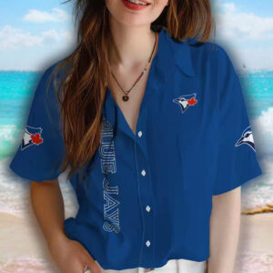Toronto Blue Jays Hawaiian Shirt with Stuart Minion Design 4